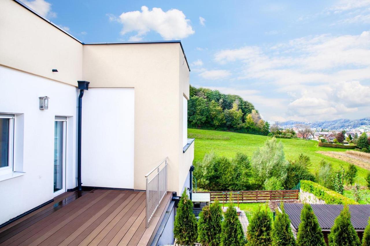 Gaestetraum Mit Wunderschoenem Ausblick Und Garten Appartement Muhldorf Bei Feldbach Buitenkant foto
